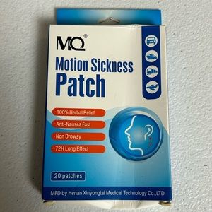 MQ Motion Sickness Patch 20pk NIB